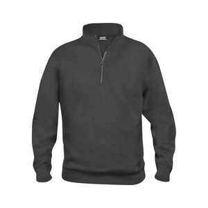 Clique Unisex Adult Basic Half Zip Sweatshirt / Anthracite Melange